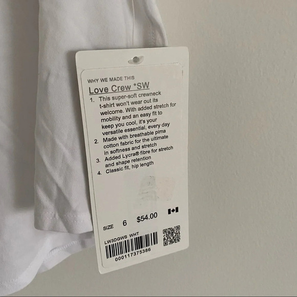 🆕 Lululemon Seawheeze 2020 Love Crew - Picture 3 of 5